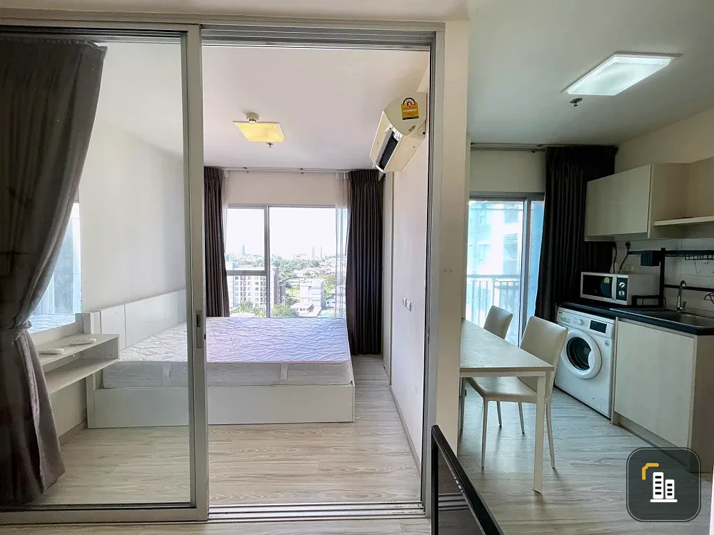 For sale: Aspire Rattanathibet 2, pool view, beautiful city view, built-in wardrobe, fully furnished, must reserve.