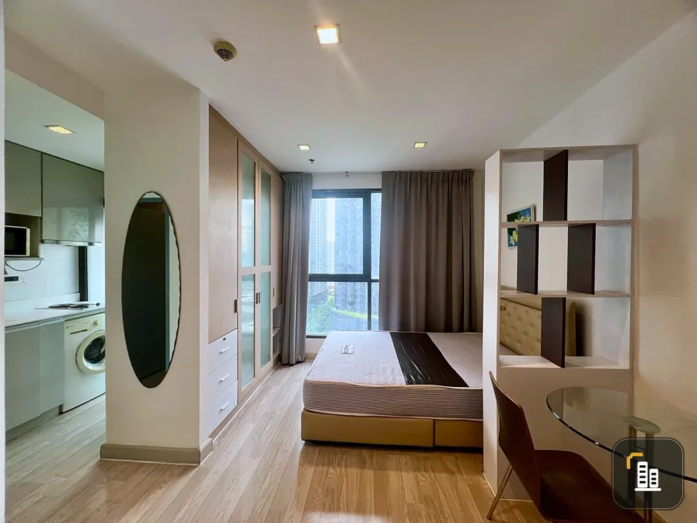 For sale: Ideo Mobi Rama 9, 17th floor, nice room, fully furnished, reserve now, don't delay.