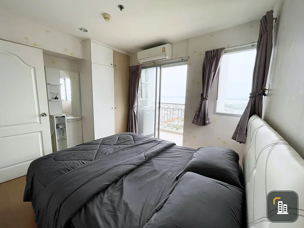 For rent: Lumpini Condo Town, North Pattaya-Sukhumvit, ready to move in, sea view, high floor, reserve now!!