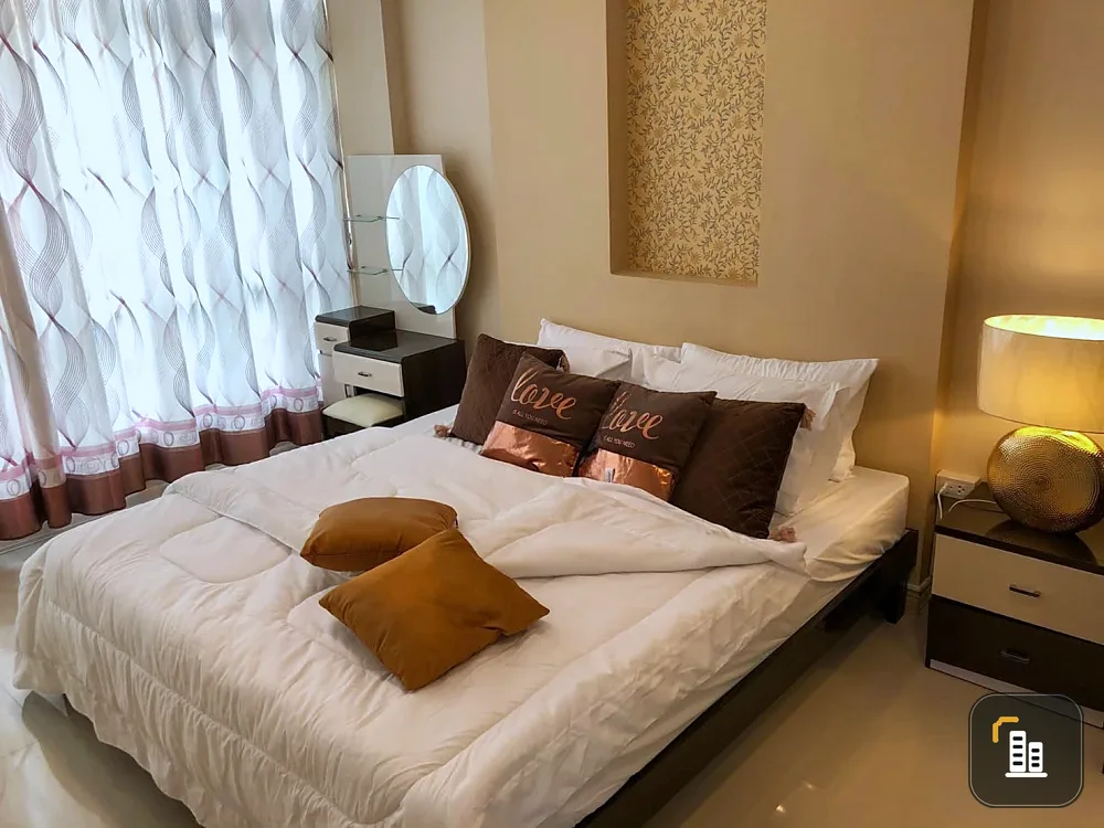 For rent: CC Condominium, 1 room, nice and comfortable, fully furnished, spacious room, comfortable to live in, reserve now.