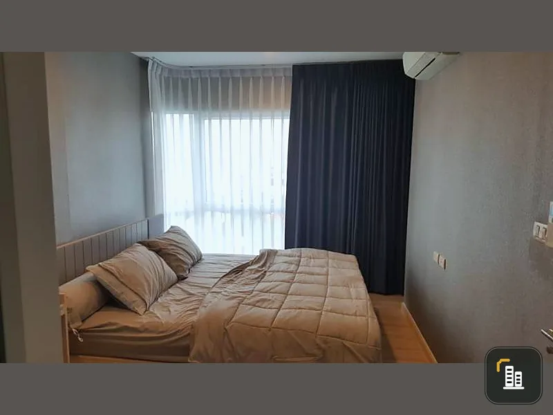 For sale Bangkok Horizon Ratchada-Thapra, 18th floor, city view at night, very beautiful. The room is very beautiful, fully furnished in one room.