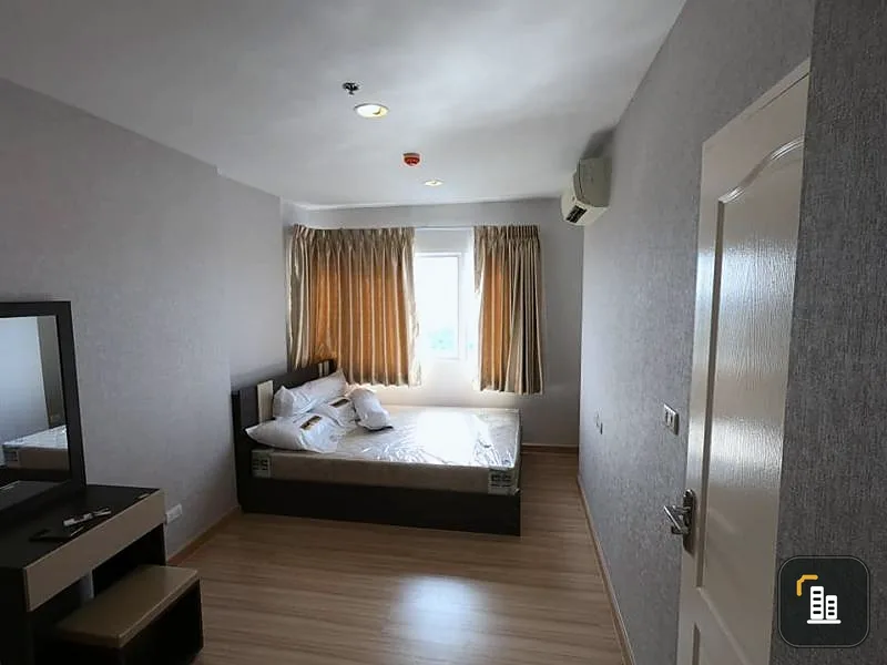 Condo for rent, Bangkok Horizon Ratchada-Thapra, beautiful room, simple decoration, but looks very stylish. Hurry up at this price