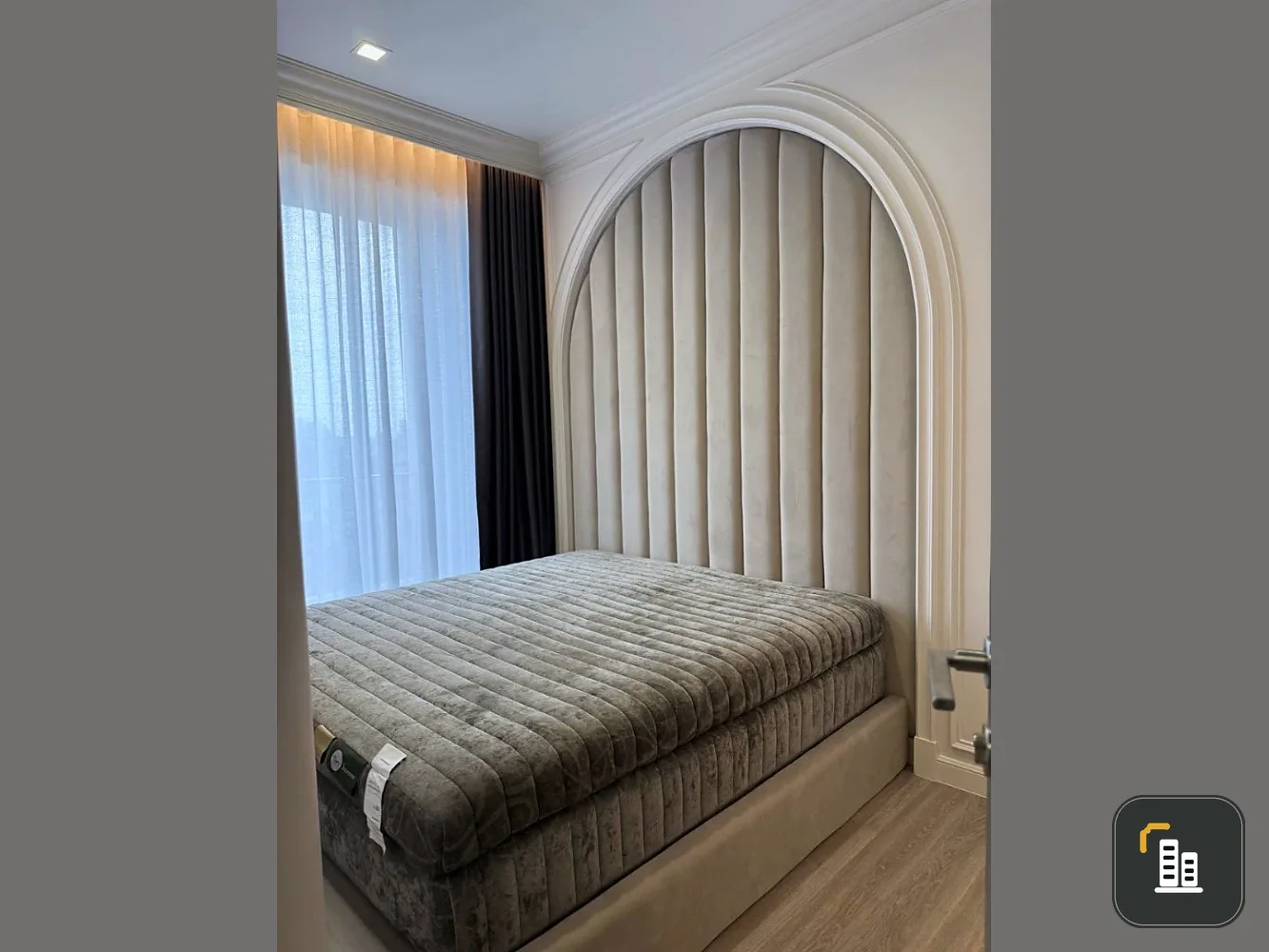 For rent: Rhythm Charoenkrung Pavillion, 9th floor, beautiful room, spacious, comfortable, fully furnished, reserve now, hurry!