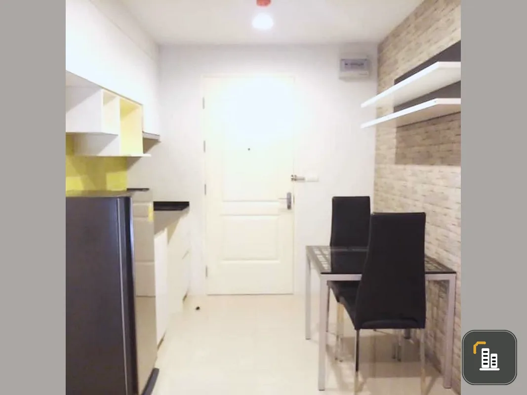 Urgent, Bangkok Horizon Ratchada-Thapra condo, released for sale, very beautiful room, next to wallpaper, the whole room is fully furnished, ready to move in