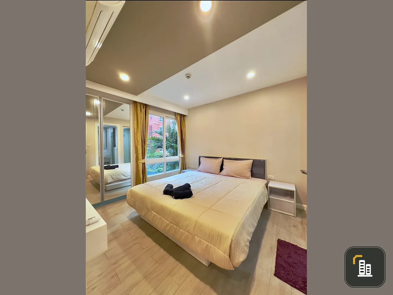 For sale: Seven Seas Condo Resort Jomtien, 1 bedroom, 1 bathroom, fully furnished, beautiful view, no blocking, reserve now!
