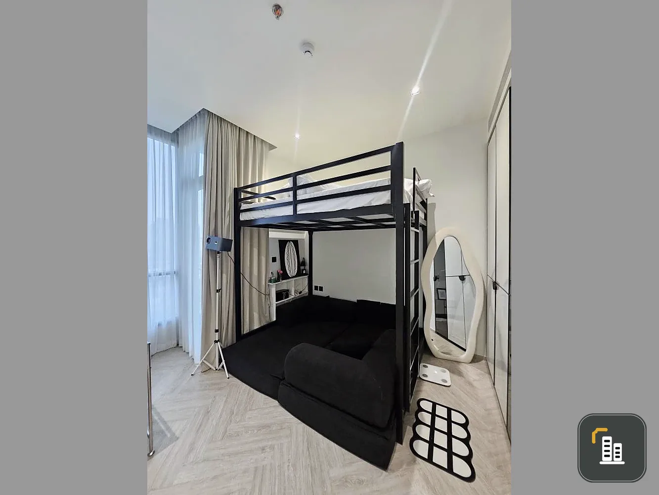 For rent: Chapter Charoen Nakhon Riverside project, fully furnished and equipped, Chao Phraya River view, reserve now!