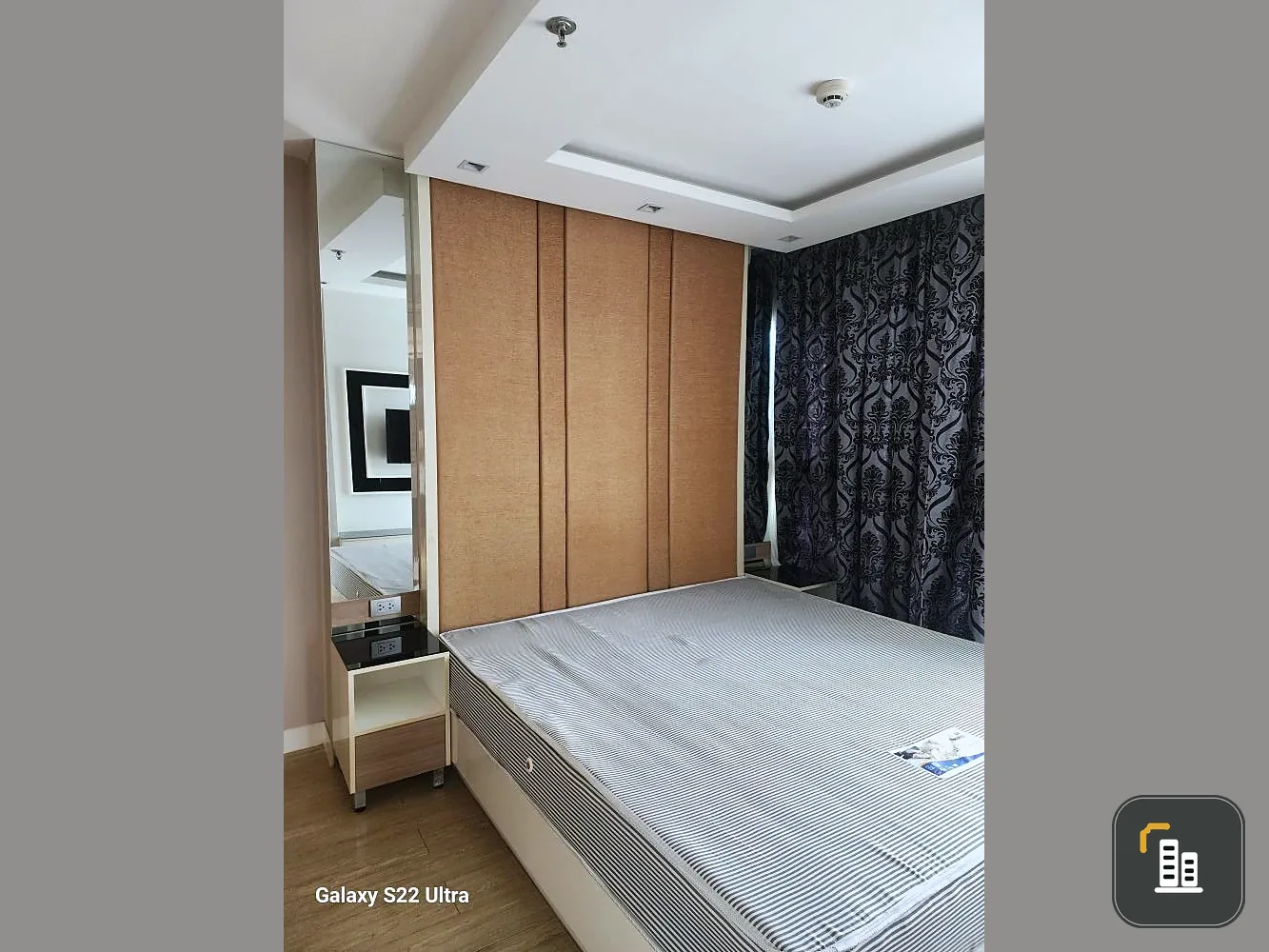 For rent: La Santir (Jomtien), 4th floor, corner room, beautiful view, with built-in decoration, move in now, don't hesitate.
