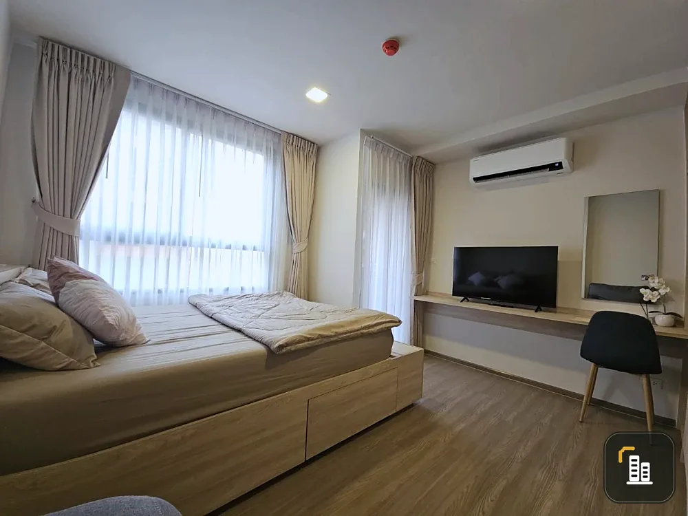 Condo for rent at The Muve Bangna, ready to move in, with all amenities. Hurry and book now, don't miss out!