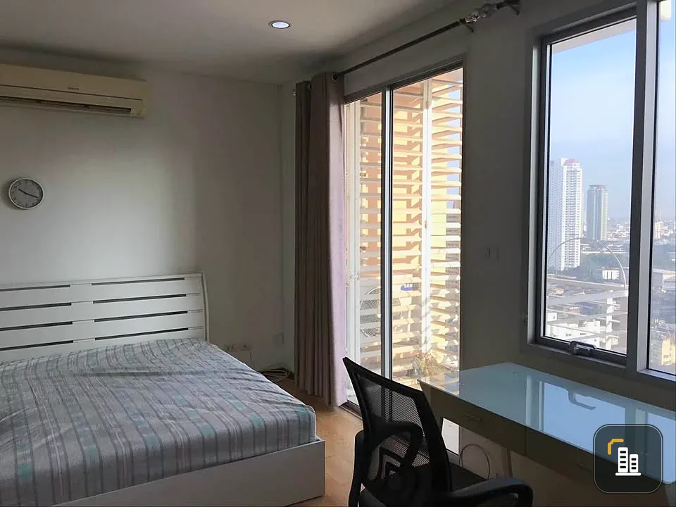 Condo for rent, Villa Sathorn, studio room, high floor, comes with full facilities, hurry and reserve now!