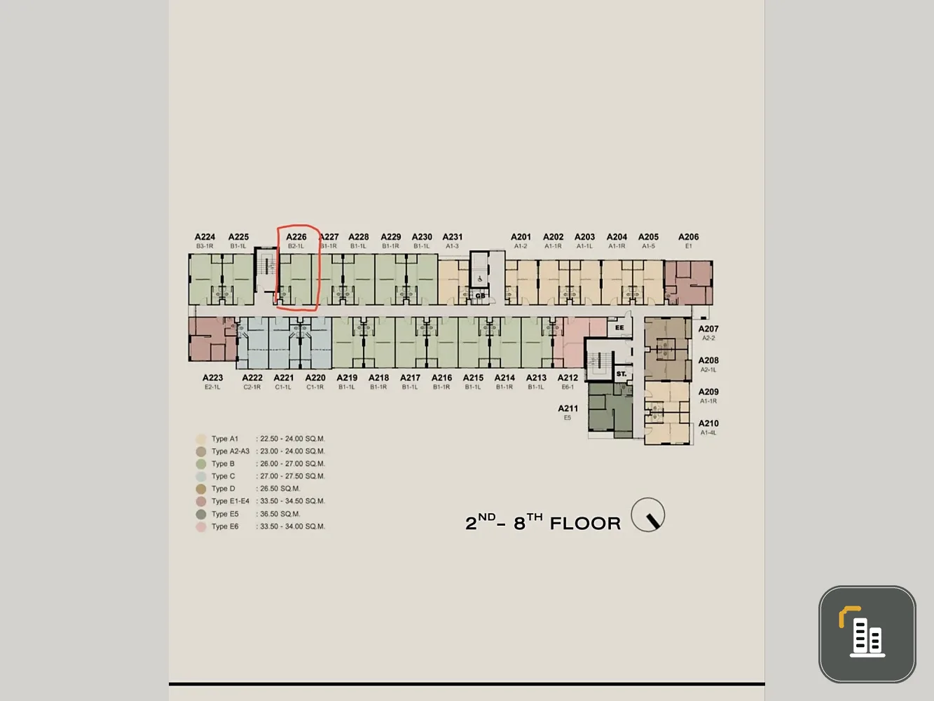 Selling reservation for COZI BTS Saphanmai, 4th floor, good location, full facilities, buy now, urgent.