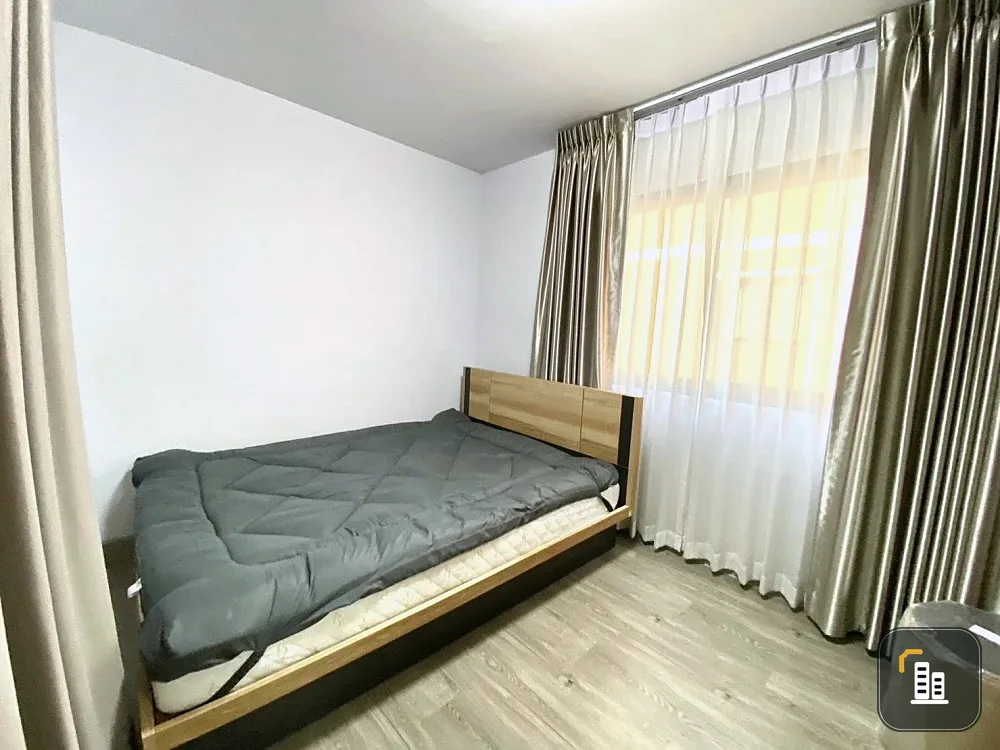 For rent: Sabai Sabai Condo Sukhumvit 115, spacious room, comfortable, not hot, fully furnished, complete with appliances. Reserve now!