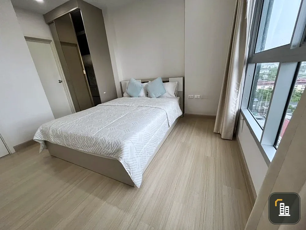 For sale/rent Supalai Park Talat Phlu Station, ready to move in, high floor, fully furnished, reserve now.