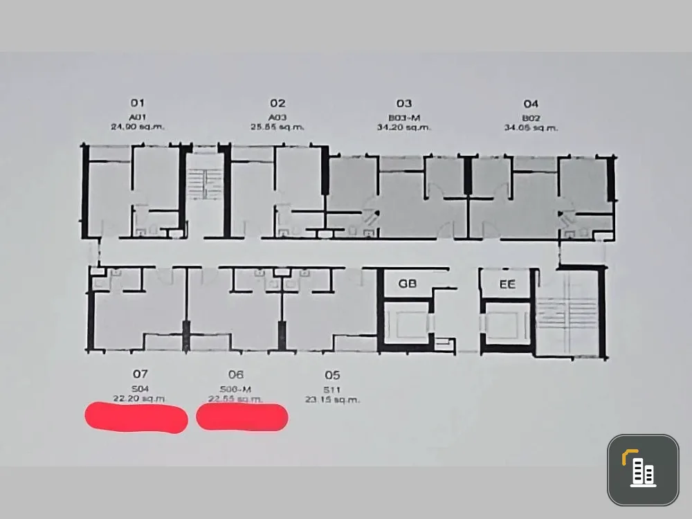 Down payment sale for NUE RIVEREST Ratburana. A lovely room, good location, and comes with great common areas. Don't miss it!