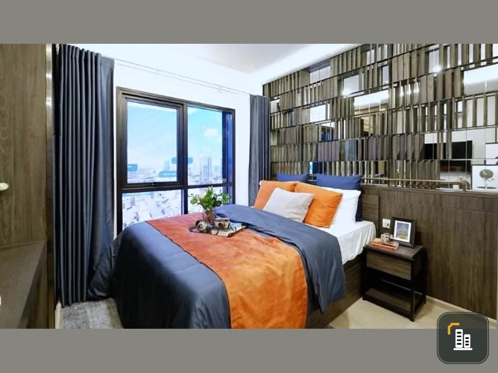 Down payment sale for Metris District Ladprao, 1 bedroom, 1 bathroom, good location, comes with complete facilities, reserve now.