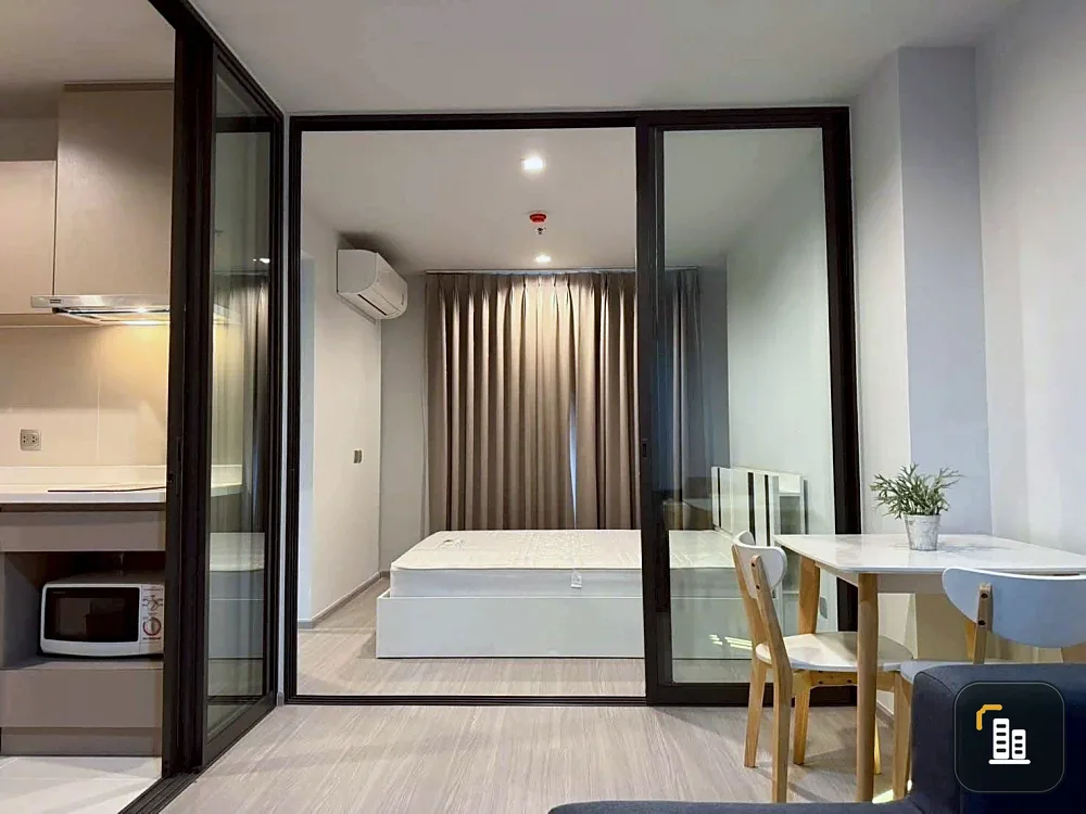 For rent: Life Ladprao, high floor, fully furnished + complete electrical appliances. Reserve now!