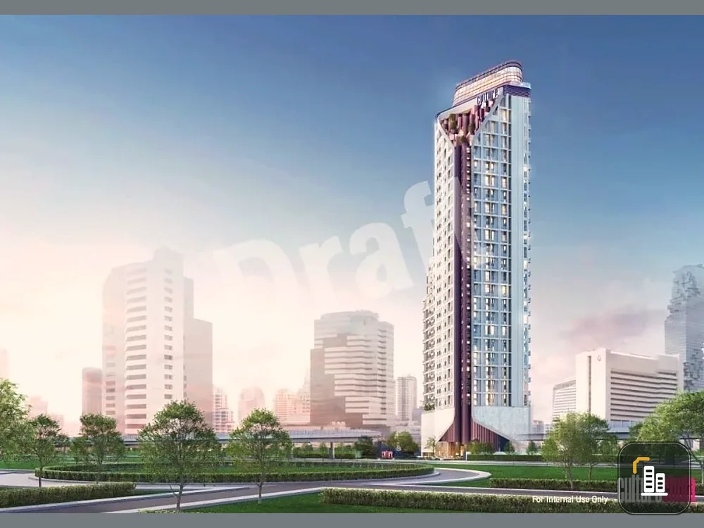 Down payment sale for Culture Chula, 1 bedroom, 32.5 sq m., the best in the project, great price, come and own it today.