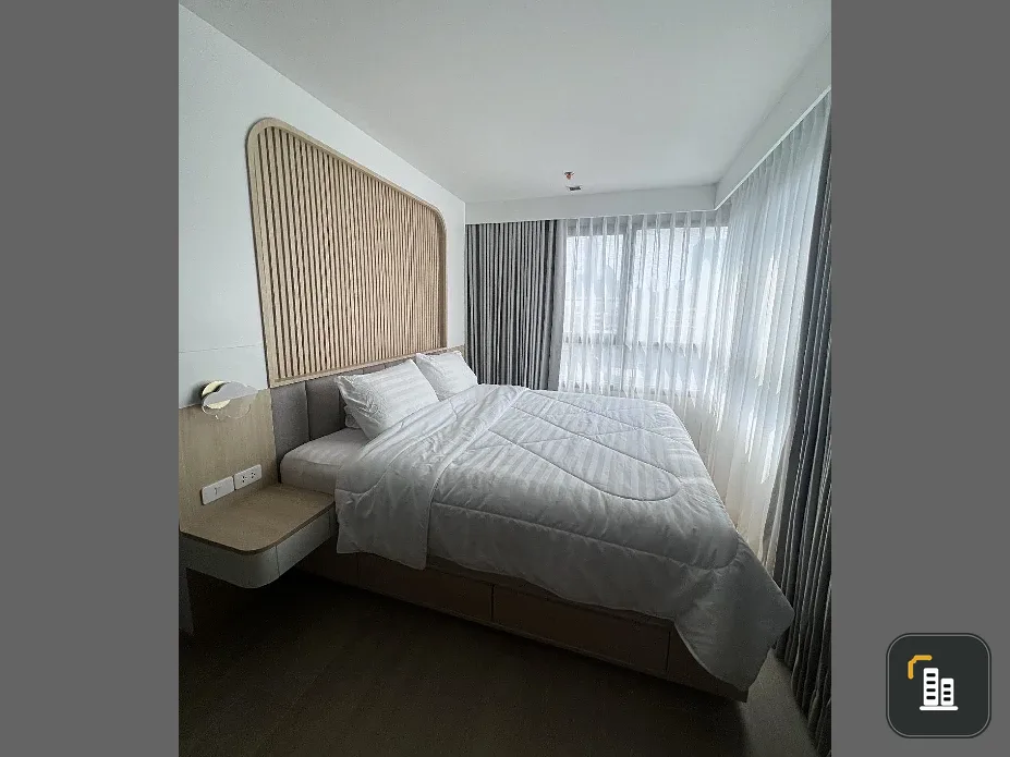 For sale condo Ideo Sukhumvit 93, corner room, east side, quiet, BTS view, airy room, not stuffy, buy quickly.