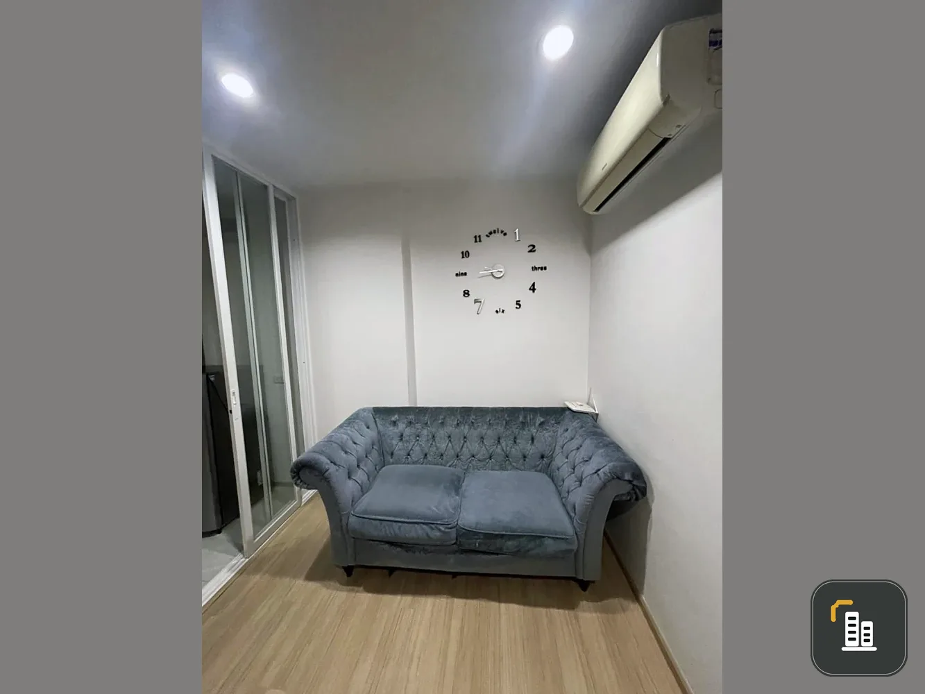 For sale: The Base Rama 9–Ramkhamhaeng, 1 bedroom, 1 bathroom, fully furnished, beautiful view from high floor, reserve now!