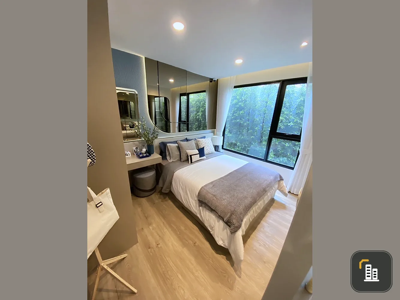 Down payment sale for The Origin Phaholyothin 57, 6th floor, good project, complete common areas, reserve now, urgent.