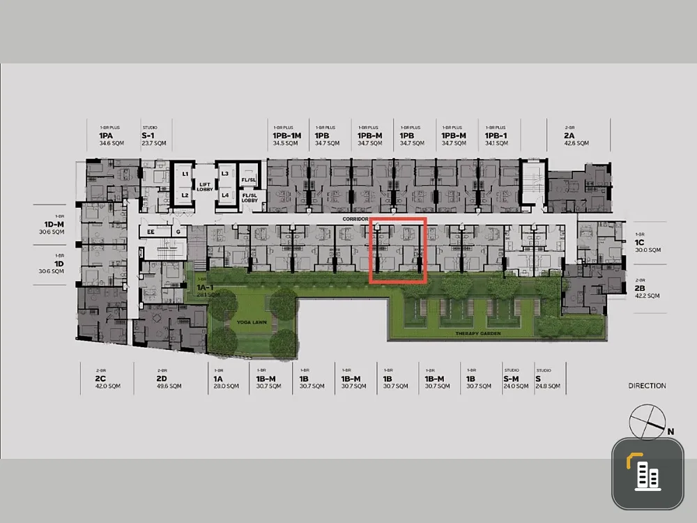 Down payment sale for Metris District Ladprao, 9th floor, good project, complete common area, interested, hurry and reserve now, urgent.