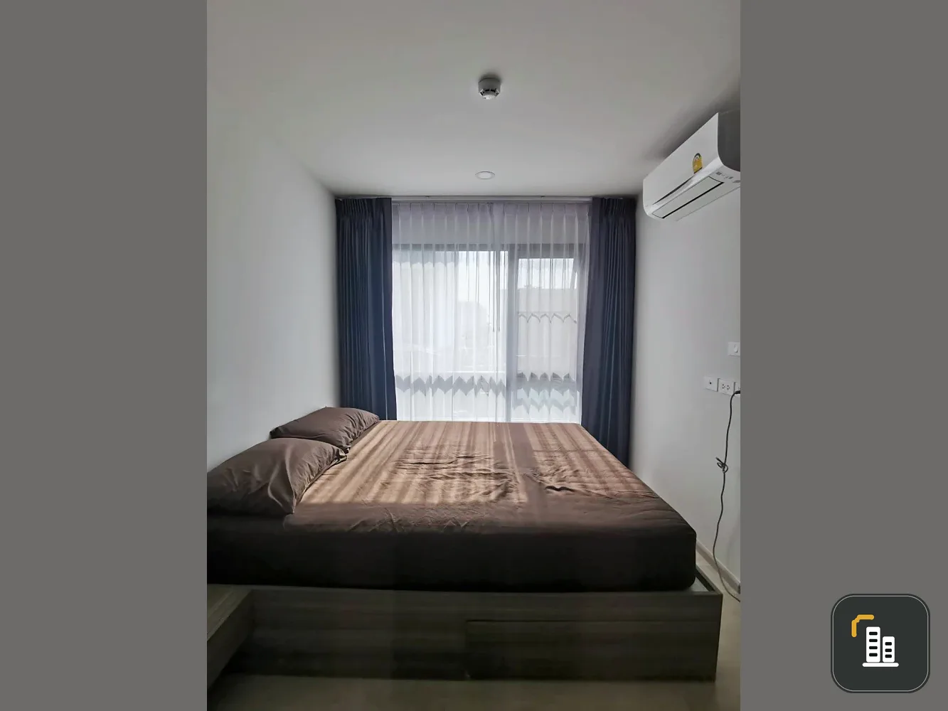 Urgent sale!! The Origin Sukhumvit 105, 4th floor, Building A, garden view, fully furnished, ready to move in! Don't miss out!!