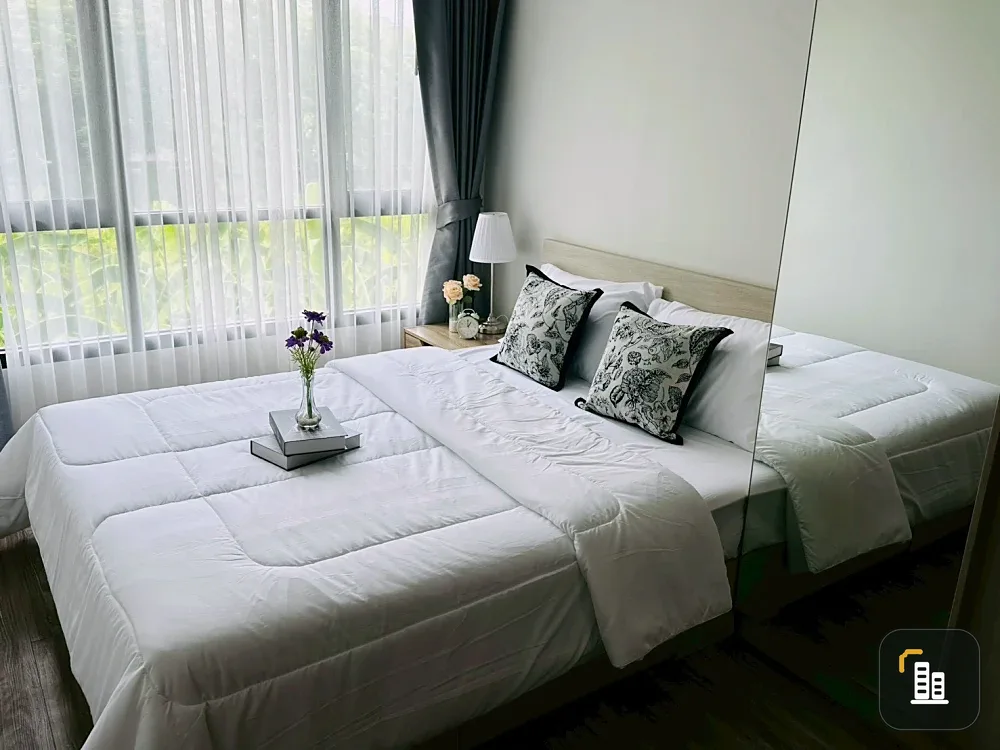 Condo for rent! The Collection Ratchada 32, 3rd floor, fully furnished, ready to move in! Don't miss out!!