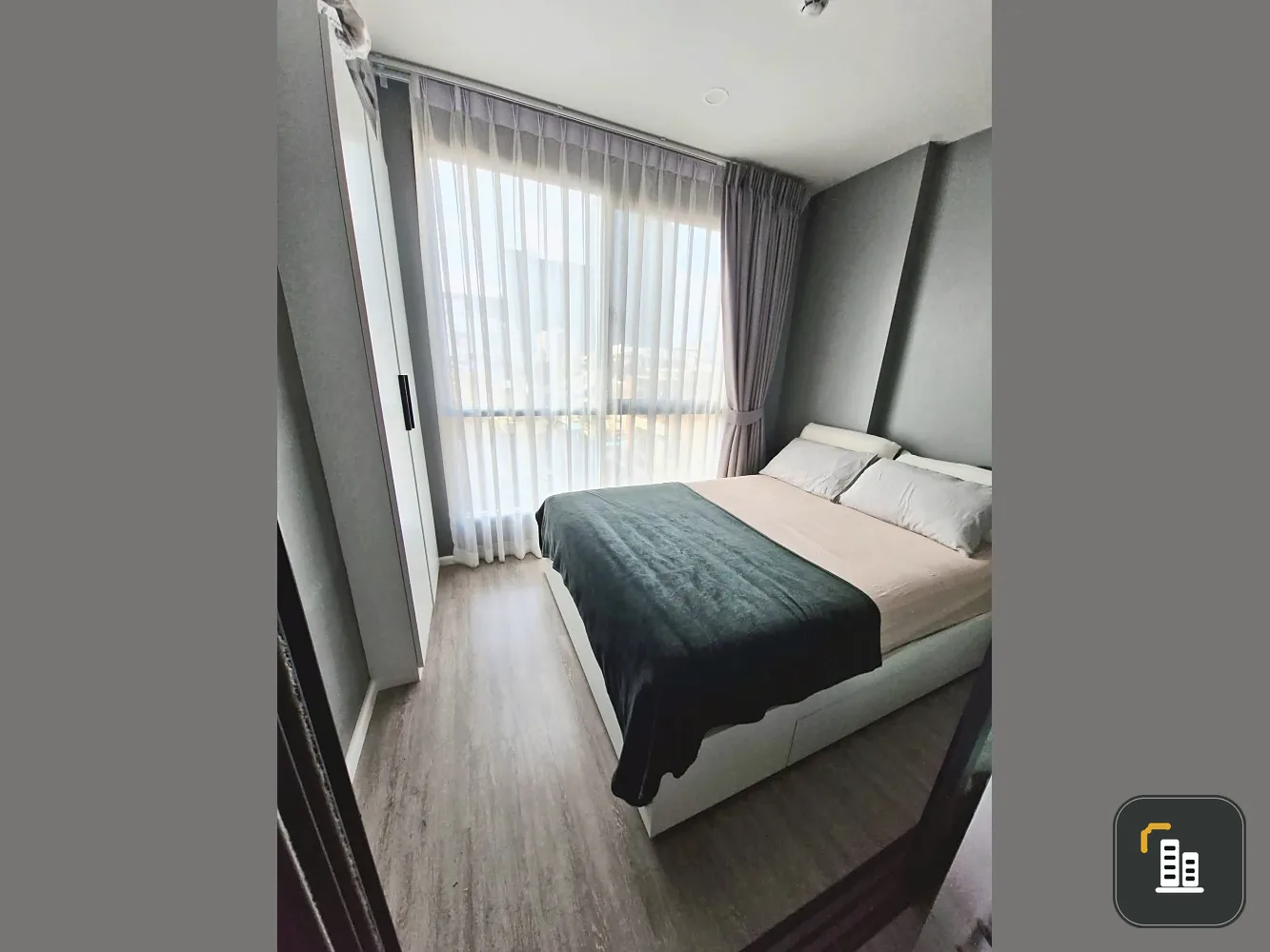 For sale rent Blue Sukhumvit 89, room ready to move in, complete with amenities, hurry and come reserve it, don't miss out.