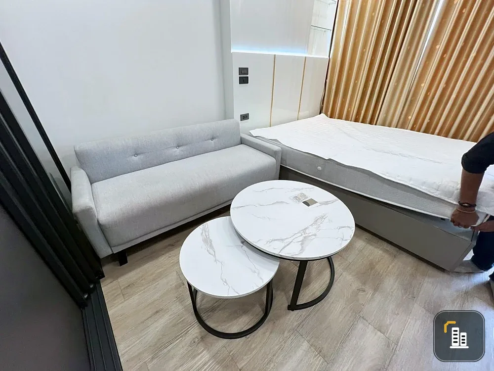 For sale or rent: Groove Scape Ladprao-Sutthisan, ready to move in, fully furnished + complete electrical appliances. Reserve now, don't miss out!