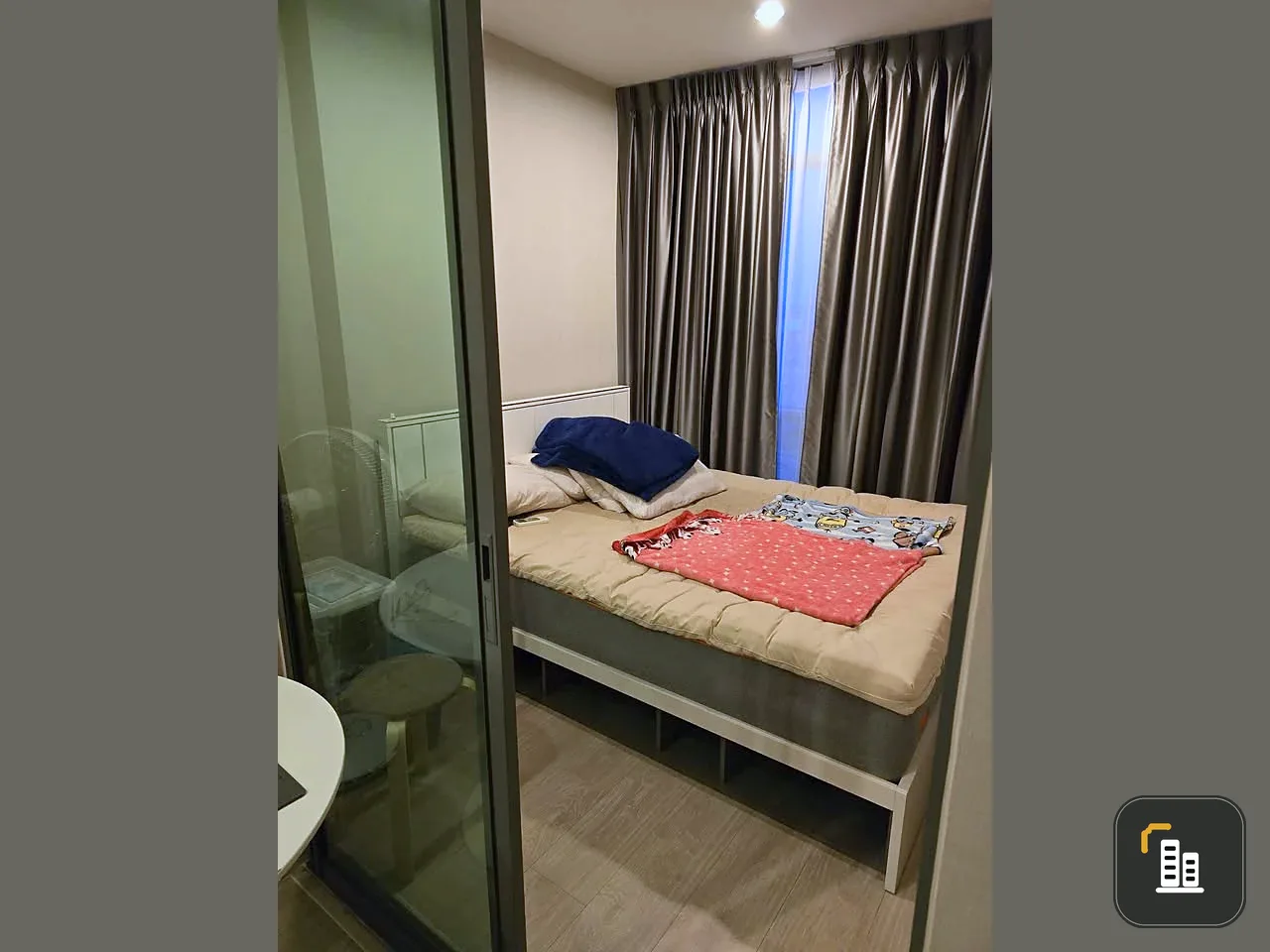 Metro Sky Prachachuen for sale, fully furnished room with furniture and appliances. Buy now, urgent!