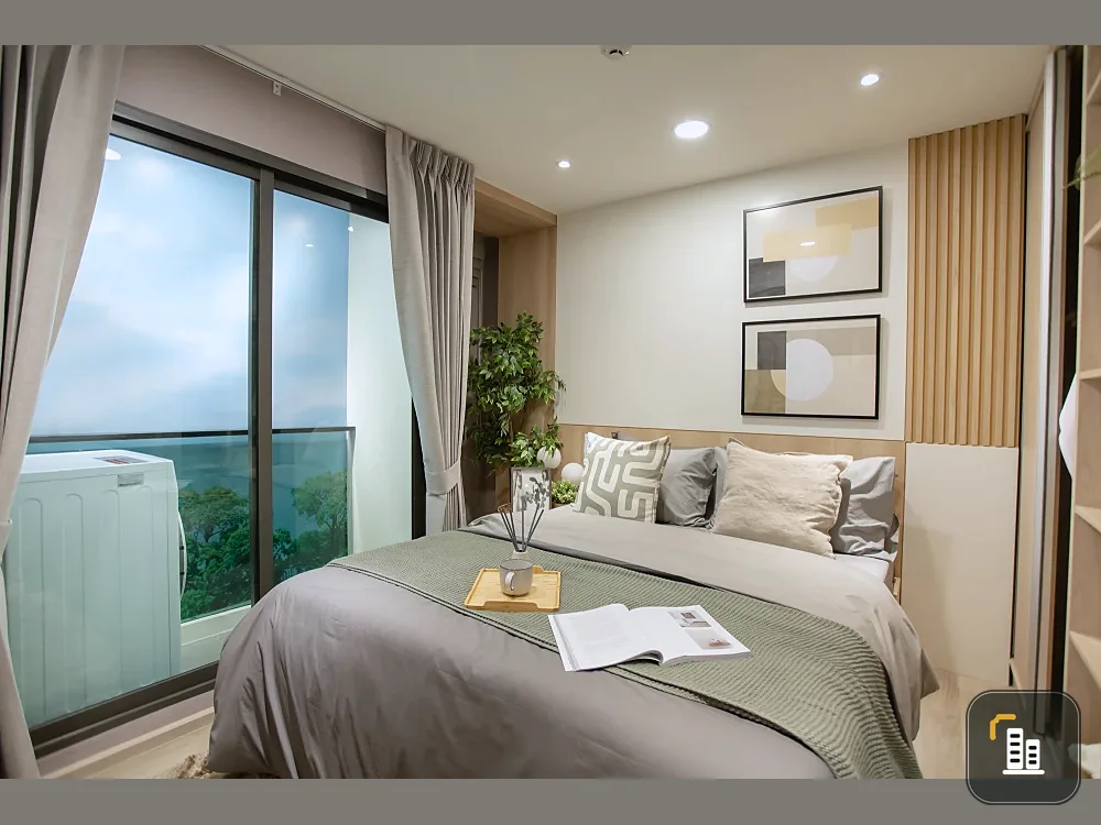 Down payment sale Beat Sukhumvit 1 bedroom, 1 bathroom, good location, convenient transportation, comes with complete facilities, reserve now.