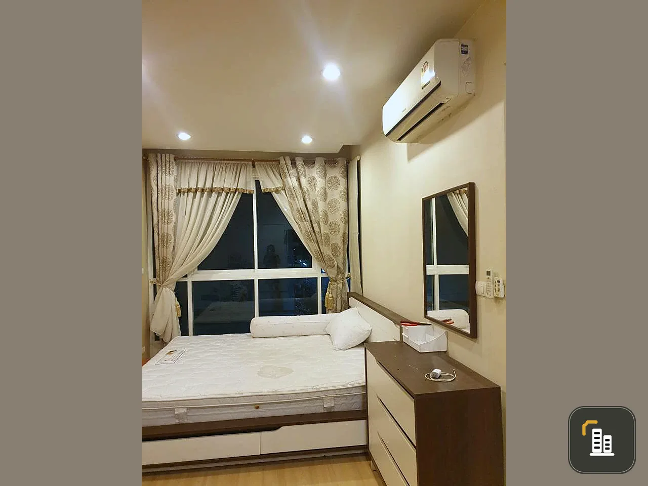 Happy Condo for sale, Lat Phrao 101, Building G, 3rd floor. The project has many shops and convenience services. Reserve now.