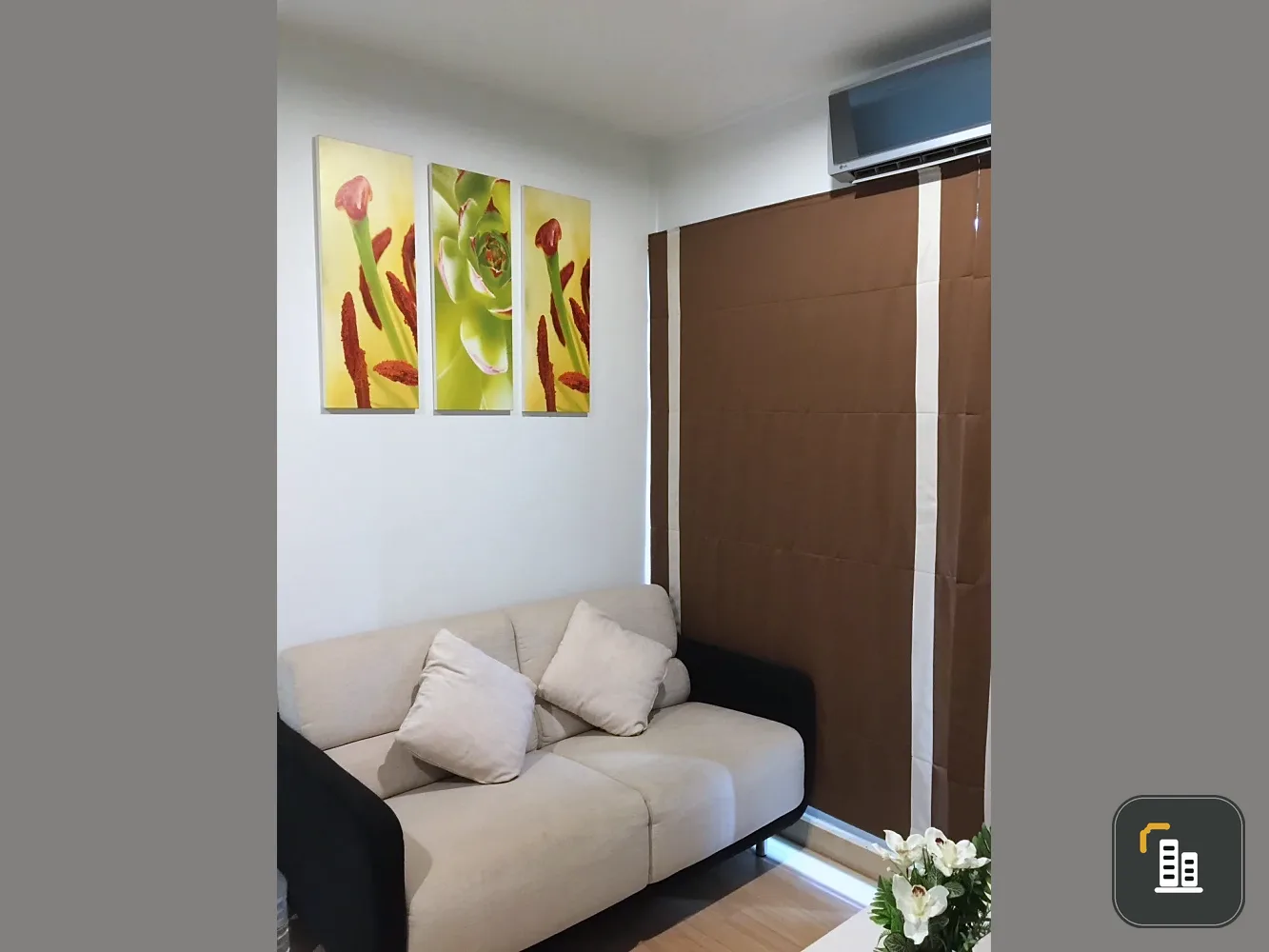 For sale: The Parkland Srinakarin Lexeside, ready to move in, fully furnished, high floor, just bring your bags.