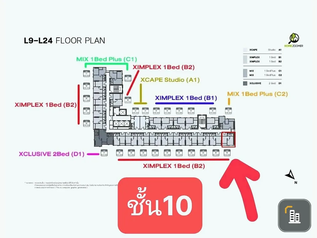 Down payment sale!! Sim Suksawat - Rama 3, 10th floor, corner unit with river view, beautiful room, fully furnished, ready to move in. Don't miss out!