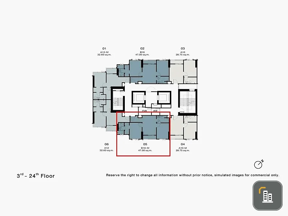 Down payment sale Nue Riverest Ratburana, 2 bedrooms, 2 bathrooms, 22nd floor, Rama 8 Bridge view, first come first served.