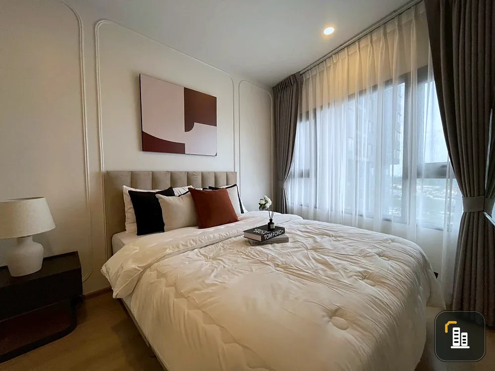 For rent: Life Rama 4 - Asoke, 1 bedroom, 1 bathroom, fully furnished, good location, beautiful river view, no blocking, reserve now!