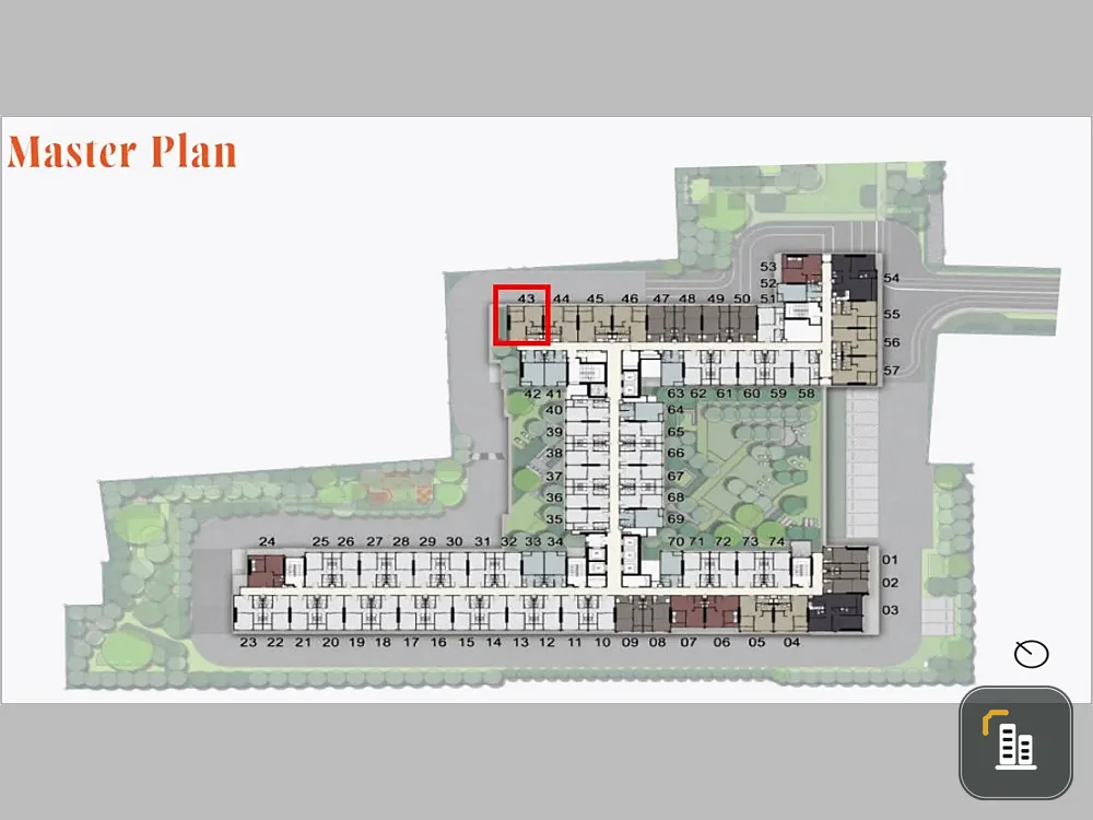 Chapter One Spark Charan for sale, nice room, good location, comes with complete furniture, don't miss it.