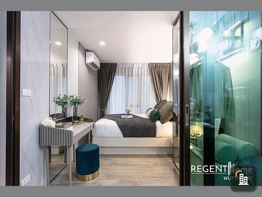 Down payment sale for Regent Wutthakat, Building A, 23rd floor, Room 16, east side, comes with a very special price. Hurry and reserve now!