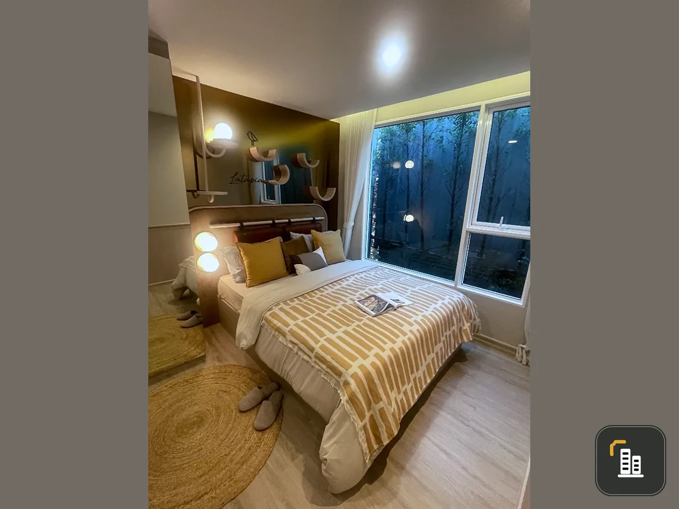 Down payment sale for The Origin Phaholyothin 57, 5th floor, good project, complete common areas, reserve now.