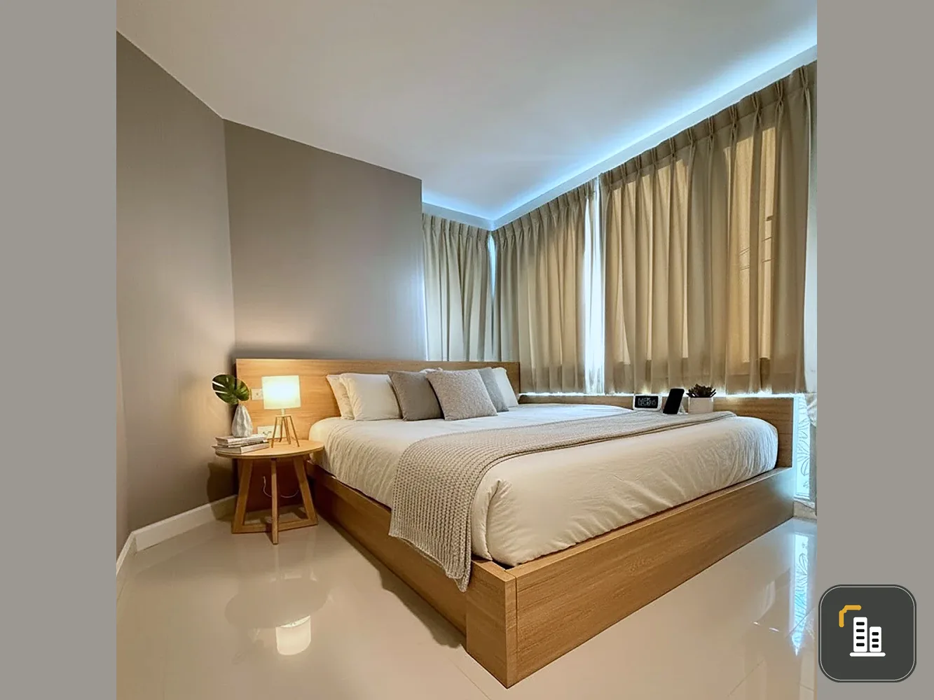 Swift Condo for sale, corner room with privacy, open view, not blocked, comes with complete furniture, hurry and reserve now.