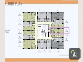 Down payment sale, Culture Thonglor, 18th floor, 1 Bedroom Simplex type, open and comfortable view, reserve now.