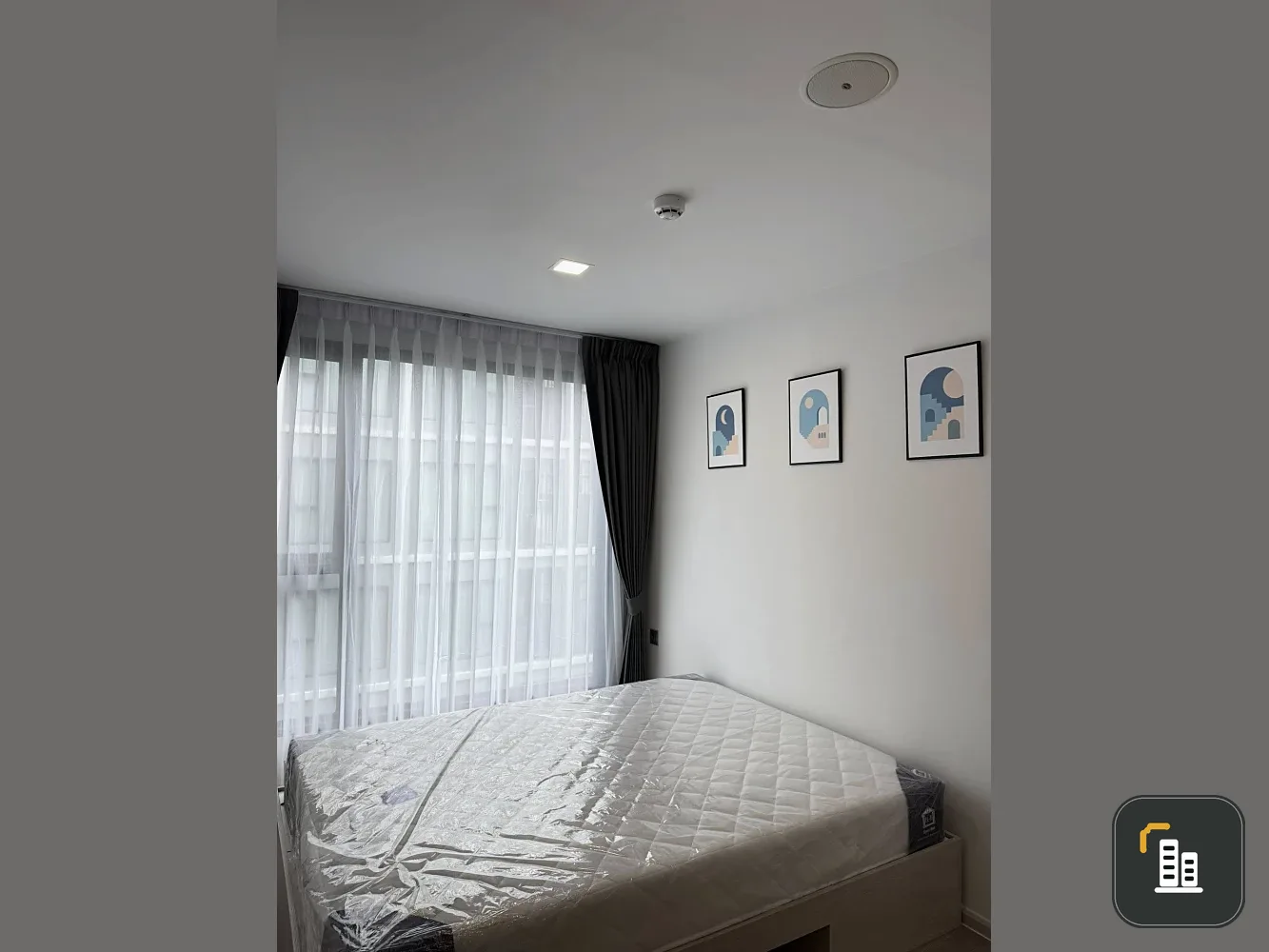 Condo for rent KAVE SEED Kaset 1 Bedroom Extra, 7th floor, garden view, emphasizing tranquility. You definitely shouldn't miss it.