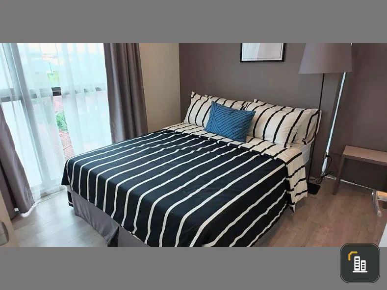 For sale: Chambers Cher Ratchada-Ramintra, 7th floor, Full-Furnished, Minimalist-Modern style, ready to move in, reserve now.