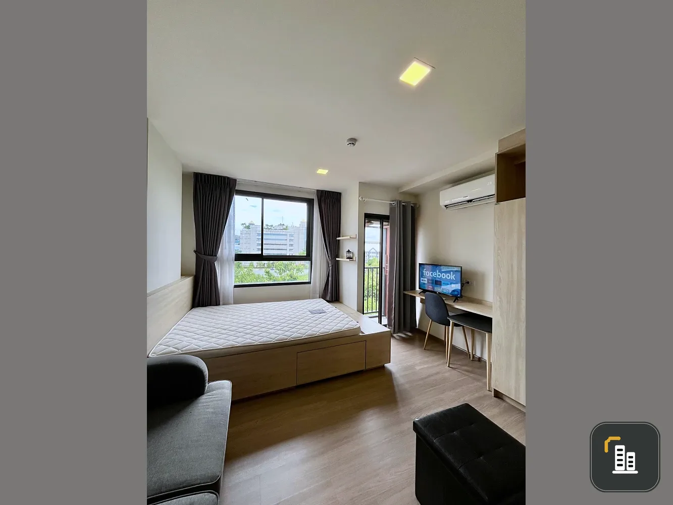 For sale: The MUVE Bangna, 1 bedroom, 1 bathroom, good location, convenient transportation, fully furnished, reserve now!