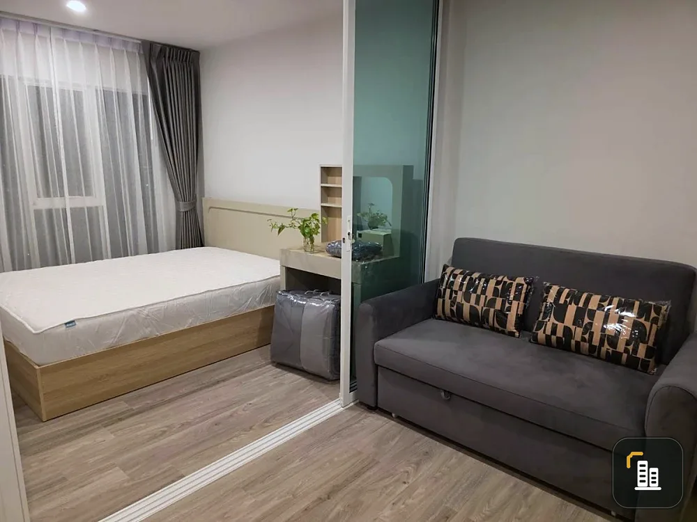 For rent: Regent Home Bangna, 25th floor, Building A, open view, beautiful nighttime atmosphere. Hurry and reserve now!