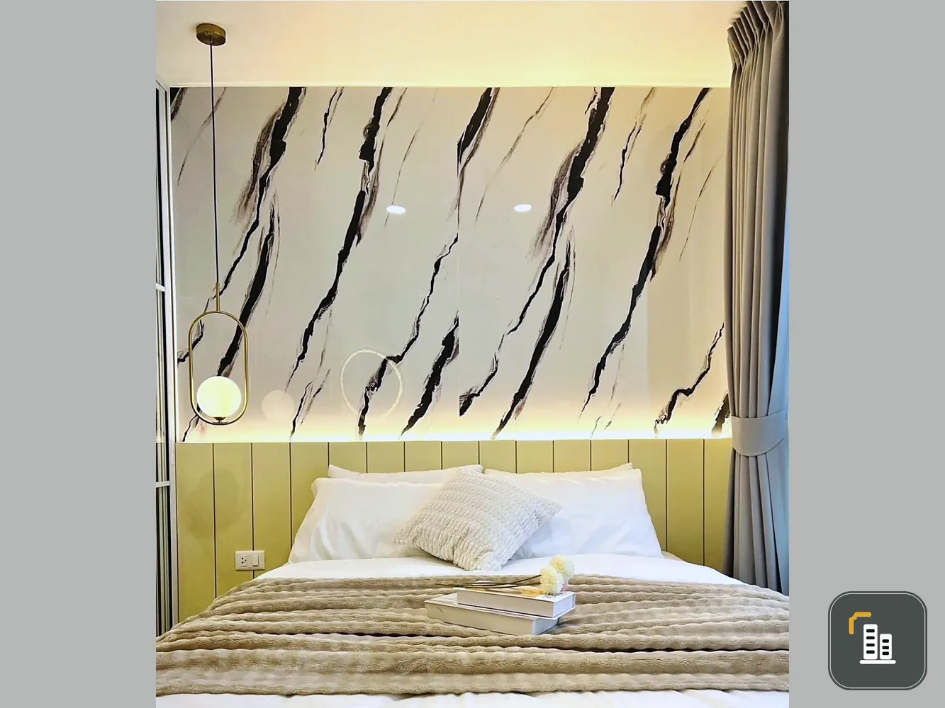 Plum Condo Paholyothin 89 for rent, beautifully decorated room with built-in walls and excellent furniture. Reserve now!
