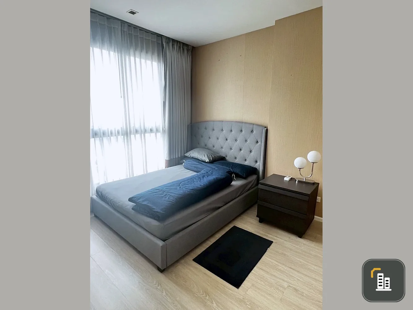 For rent!! Quinn Ratchada 17 Condo, 32nd floor, beautiful room, fully furnished, ready to move in. Reserve now! Don't miss out!!