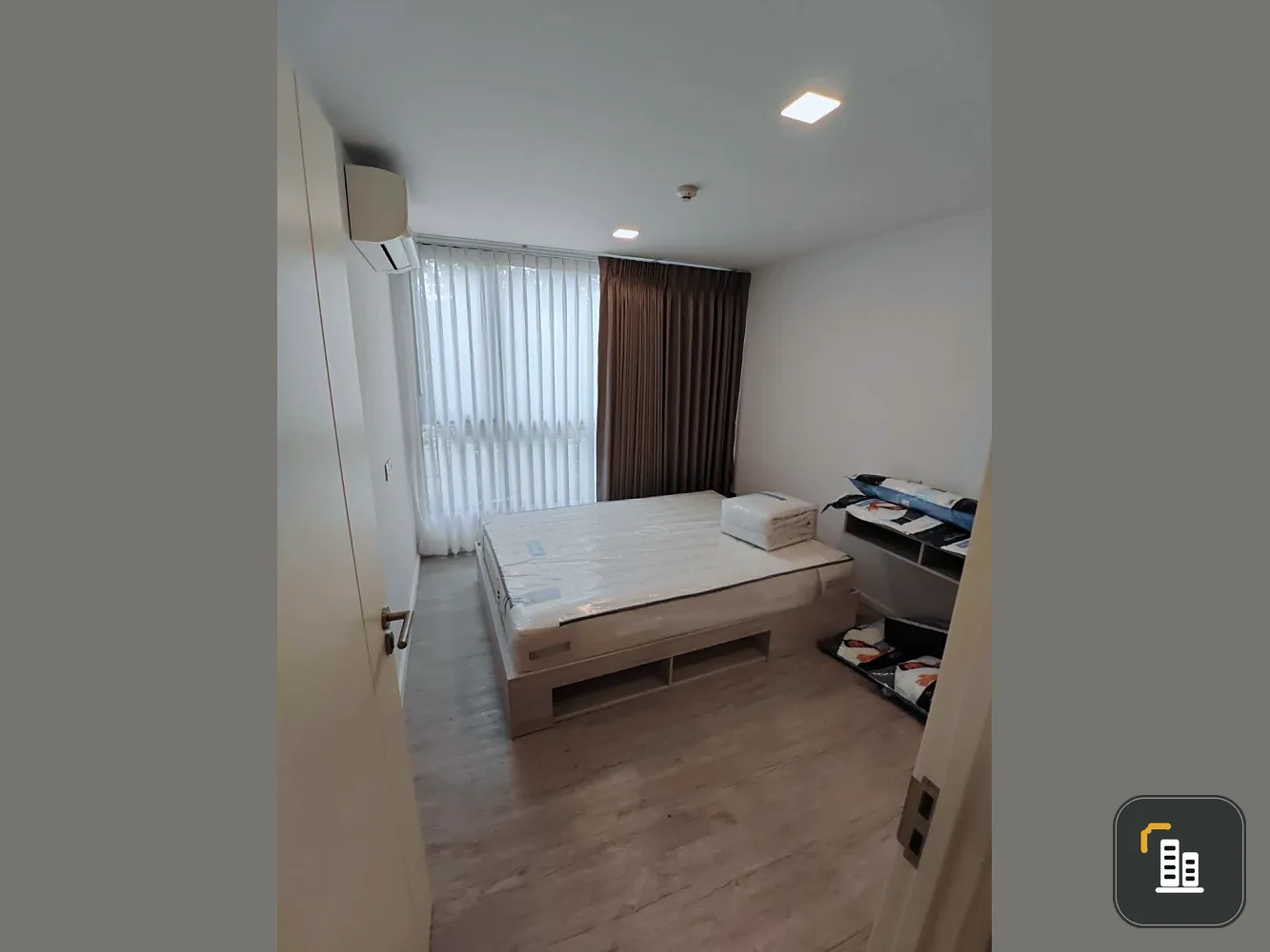 Urgent sale!! Atmoz Tropicana Bangna, 3rd floor, Building A, swimming pool view, beautiful room, fully furnished, great price, reserve now!!