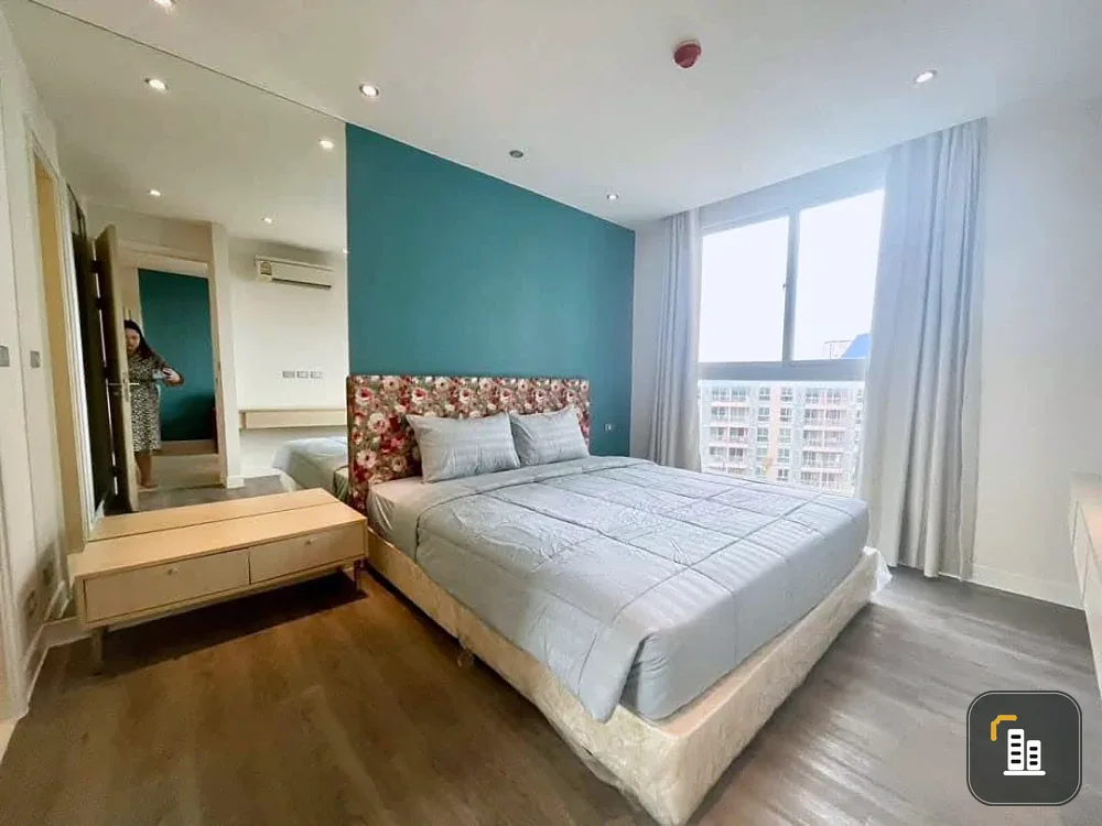 For rent: Grande Caribbean Resort Pattaya, 7th floor, pool view, fully furnished, nice to live in, reserve now, urgent!