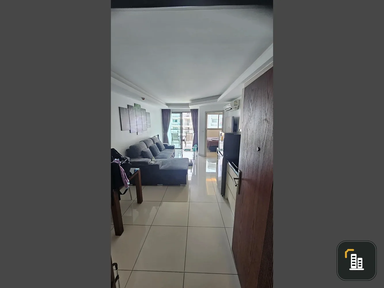Laguna Beach Resort Jomtien for rent, 6th floor, fully furnished, nice to live in, reserve now, urgent.