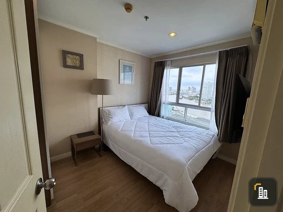 Condo for sale/rent: Lumpini Ville-Riverview Rat Burana, high floor, Chao Phraya River view, affordable price. Reserve now before it's too late.